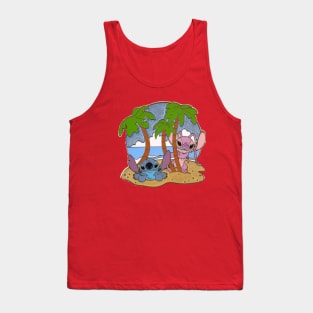 stitch couple Tank Top